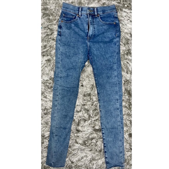 Express Skinny High Rise Jeans - Picture 1 of 4